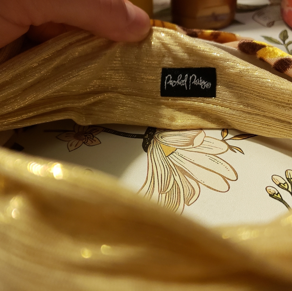Two cute golden summer fall headbands - Picture 4 of 4